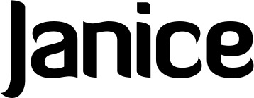 Vorschau des Bootsnamens "Janice" als Schriftzug für "Bootsbeschriftung Normal 06"