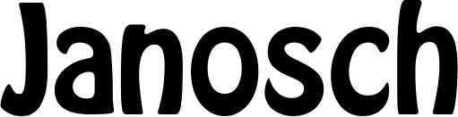 Vorschau des Bootsnamens "Janosch" als Schriftzug für "Bootsbeschriftung Fett 01"