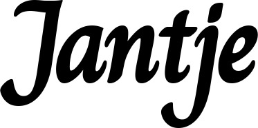 Vorschau des Bootsnamens "Jantje" als Schriftzug für "Style Klassisch 51"