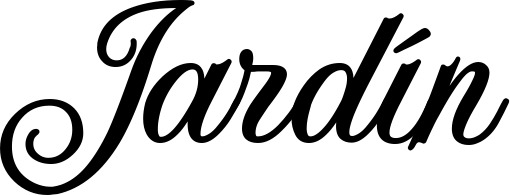 Vorschau des Bootsnamens "Jardín" als Schriftzug für "Bootsbeschriftung Klassisch 70"