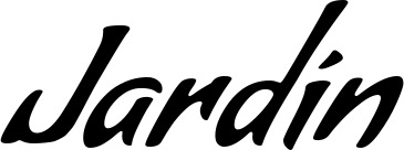 Vorschau des Bootsnamens "Jardín" als Schriftzug für "Bootsbeschriftung Klassisch 57"
