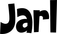 Vorschau des Bootsnamens "Jarl" als Schriftzug für "Bootsbeschriftung Klassisch 28"