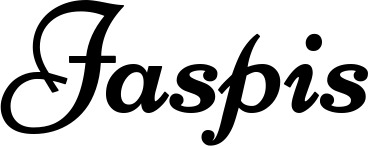 Vorschau des Bootsnamens "Jaspis" als Schriftzug für "Style Klassisch 84"