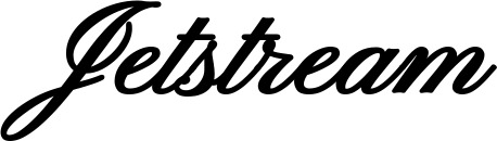 Vorschau des Bootsnamens "Jetstream" als Schriftzug für "Bootsbeschriftung Klassisch 107"