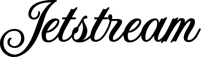 Vorschau des Bootsnamens "Jetstream" als Schriftzug für "Bootsbeschriftung Klassisch 70"