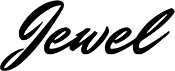 Vorschau des Bootsnamens "Jewel" als Schriftzug für "Bootsbeschriftung Klassisch 82"