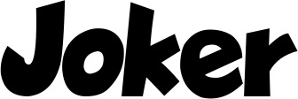 Vorschau des Bootsnamens "Joker" als Schriftzug für "Bootsbeschriftung Neu 48"