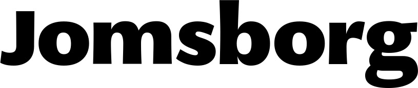 Vorschau des Bootsnamens "Jomsborg" als Schriftzug für "Bootsbeschriftung Fett 05"