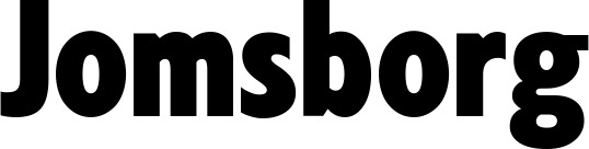 Vorschau des Bootsnamens "Jomsborg" als Schriftzug für "Bootsbeschriftung Fett 24"