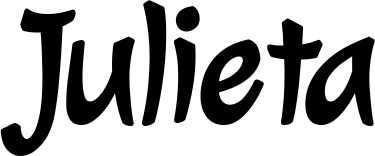 Vorschau des Bootsnamens "Julieta" als Schriftzug für "Bootsbeschriftung Klassisch 72"