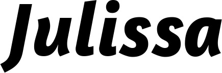 Vorschau des Bootsnamens "Julissa" als Schriftzug für "Bootsbeschriftung Kursiv 01"