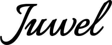 Vorschau des Bootsnamens "Juwel" als Schriftzug für "Bootsbeschriftung Klassisch 58"