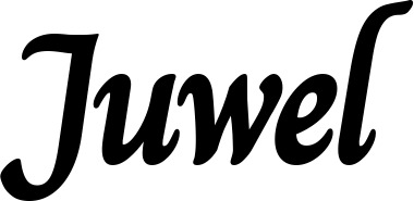 Vorschau des Bootsnamens "Juwel" als Schriftzug für "Bootsbeschriftung Klassisch 51"