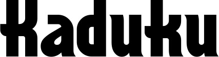 Vorschau des Bootsnamens "Kaduku" als Schriftzug für "Bootsbeschriftung Neu 32"