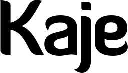 Vorschau des Bootsnamens "Kaje" als Schriftzug für "Bootsbeschriftung Normal 06"