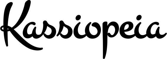 Bootsname 'Kassiopeia' angezeigt als 'Bootsbeschriftung Klassisch 81'