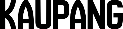 Vorschau des Bootsnamens "Kaupang" als Schriftzug für "Bootsbeschriftung Neu 58"