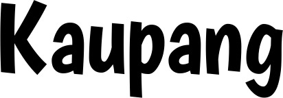 Vorschau des Bootsnamens "Kaupang" als Schriftzug für "Bootsbeschriftung Neu 36"