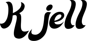 Vorschau des Bootsnamens "Kjell" als Schriftzug für "Bootsbeschriftung Klassisch 33"