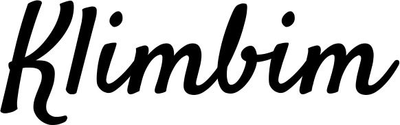 Vorschau des Bootsnamens "Klimbim" als Schriftzug für "Bootsbeschriftung Klassisch 96"