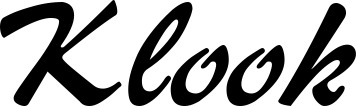 Vorschau des Bootsnamens "Klook" als Schriftzug für "Bootsbeschriftung Klassisch 12"