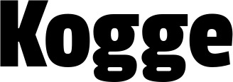 Vorschau des Bootsnamens "Kogge" als Schriftzug für "Bootsbeschriftung Fett 30"