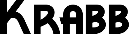 Vorschau des Bootsnamens "Krabb" als Schriftzug für "Bootsbeschriftung Neu 26"