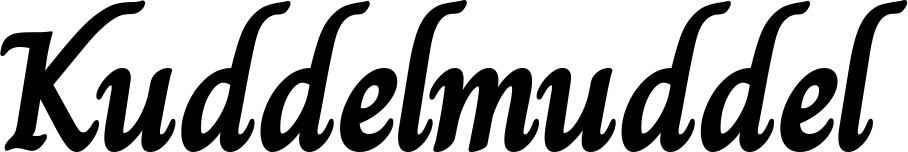 Vorschau des Bootsnamens "Kuddelmuddel" als Schriftzug für "Style Klassisch 51"