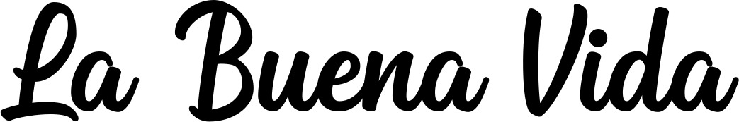 Vorschau des Bootsnamens "La Buena Vida" als Schriftzug für "Style Klassisch 43"