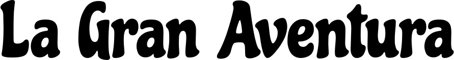 Vorschau des Bootsnamens "La Gran Aventura" als Schriftzug für "Bootsbeschriftung Neu 41"