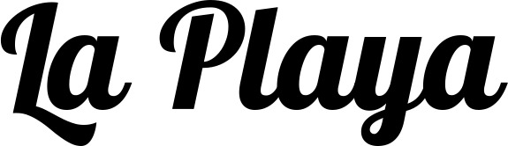 Vorschau des Bootsnamens "La Playa" als Schriftzug für "Bootsbeschriftung Neu 60"