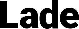 Vorschau des Bootsnamens "Lade" als Schriftzug für "Bootsbeschriftung Fett 35"