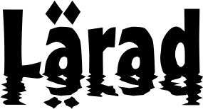 Vorschau des Bootsnamens "Lärad" als Schriftzug für "Bootsbeschriftung Neu 13"