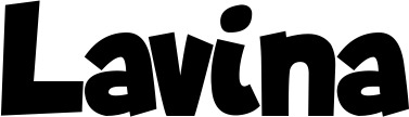 Vorschau des Bootsnamens "Lavina" als Schriftzug für "Bootsbeschriftung Neu 48"