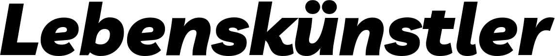 Vorschau des Bootsnamens "Lebenskünstler" als Schriftzug für "Bootsbeschriftung Kursiv 06"