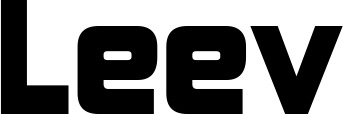 Vorschau des Bootsnamens "Leev" als Schriftzug für "Bootsbeschriftung Neu 25"