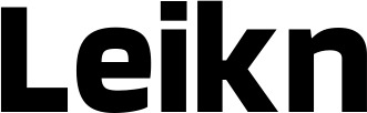 Vorschau des Bootsnamens "Leikn" als Schriftzug für "Bootsbeschriftung Neu 35"