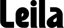 Vorschau des Bootsnamens "Leila" als Schriftzug für "Bootsbeschriftung Neu 32"