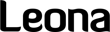 Vorschau des Bootsnamens "Leona" als Schriftzug für "Bootsbeschriftung Normal 06"