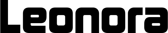 Vorschau des Bootsnamens "Leonora" als Schriftzug für "Bootsbeschriftung Neu 25"