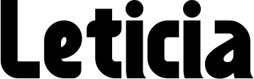 Vorschau des Bootsnamens "Leticia" als Schriftzug für "Bootsbeschriftung Neu 32"