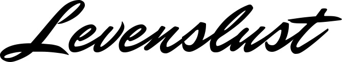 Vorschau des Bootsnamens "Levenslust" als Schriftzug für "Bootsbeschriftung Klassisch 82"