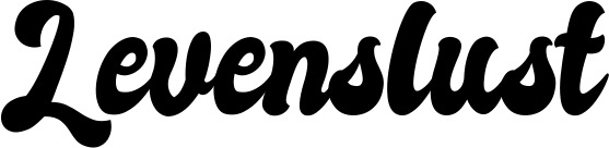 Vorschau des Bootsnamens "Levenslust" als Schriftzug für "Bootsbeschriftung Klassisch 41"