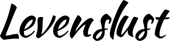 Vorschau des Bootsnamens "Levenslust" als Schriftzug für "Bootsbeschriftung Klassisch 73"