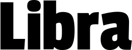 Vorschau des Bootsnamens "Libra" als Schriftzug für "Bootsbeschriftung Fett 30"