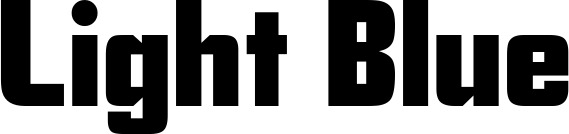 Vorschau des Bootsnamens "Light Blue" als Schriftzug für "Bootsbeschriftung Neu 11"