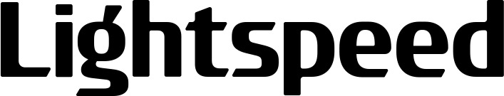 Vorschau des Bootsnamens "Lightspeed" als Schriftzug für "Bootsbeschriftung Fett 22"