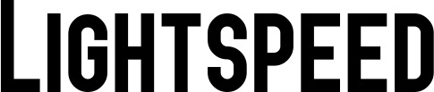 Vorschau des Bootsnamens "Lightspeed" als Schriftzug für "Bootsbeschriftung Neu 43"