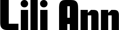 Vorschau des Bootsnamens "Lili Ann" als Schriftzug für "Bootsbeschriftung Neu 11"