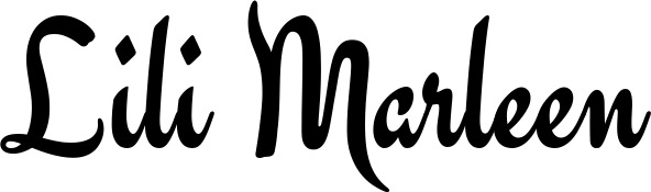 Vorschau des Bootsnamens "Lili Marleen" als Schriftzug für "Bootsbeschriftung Klassisch 63"